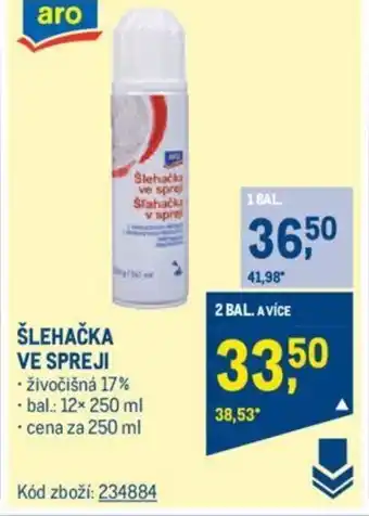 Makro ŠLEHAČKA VE SPREJI nabídka