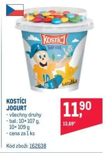 Makro KOSTÍCI JOGURT nabídka