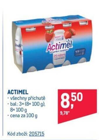 Makro ACTIMEL nabídka