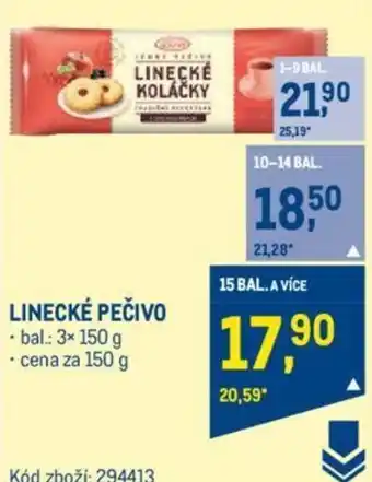 Makro LINECKÉ PEČIVO nabídka