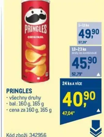 Makro PRINGLES nabídka