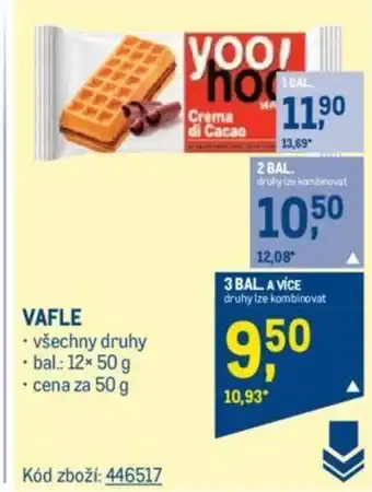 Makro VAFLE nabídka