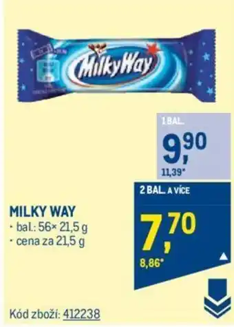 Makro MILKY WAY nabídka