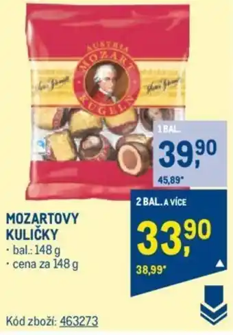 Makro MOZARTOVY KULIČKY nabídka