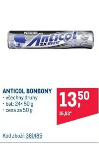 Makro ANTICOL BONBONY nabídka