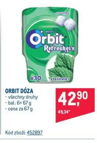 Makro ORBIT DÓZA nabídka