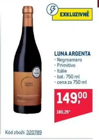 Makro LUNA ARGENTA nabídka