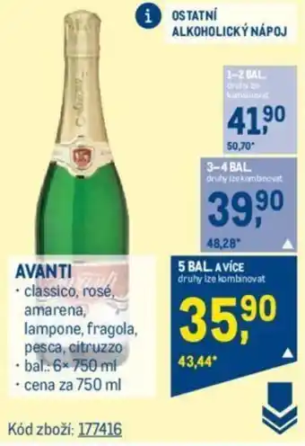 Makro AVANTI nabídka