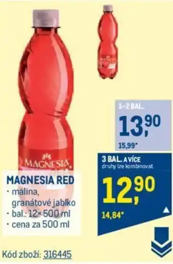 Makro MAGNESIA RED nabídka