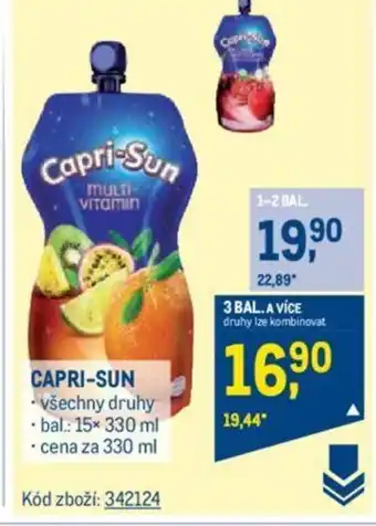Makro CAPRI-SUN nabídka