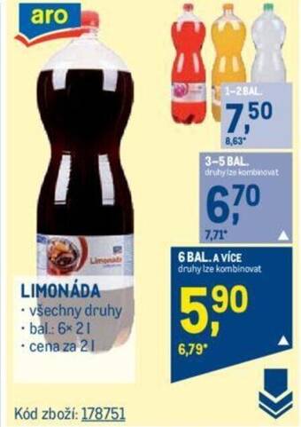 Makro LIMONÁDA nabídka