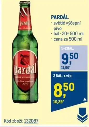 Makro PARDÁL nabídka