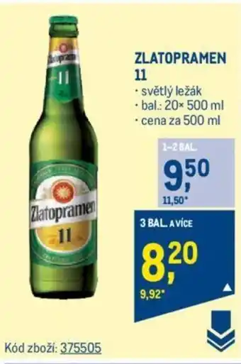Makro ZLATOPRAMEN 11 nabídka