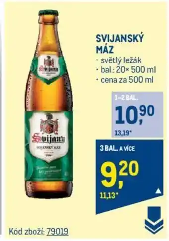 Makro SVIJANSKÝ MÁZ nabídka