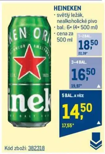 Makro HEINEKEN nabídka