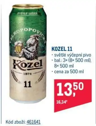 Makro KOZEL 11 nabídka