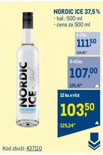 Makro NORDIC ICE 37,5% nabídka