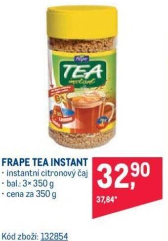 Makro FRAPE TEA INSTANT nabídka