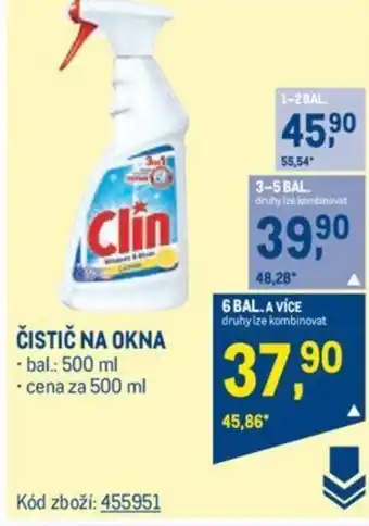 Makro ČISTIČ NA OKNA nabídka