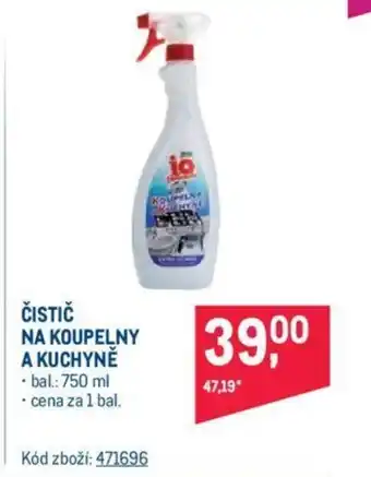 Makro ČISTIČ NA KOUPELNY A KUCHYNĚ nabídka