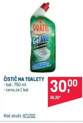 Makro ČISTIČ NA TOALETY nabídka