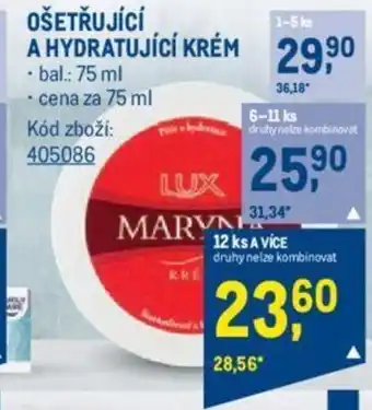 Makro OŠETŘUJÍCÍ A HYDRATUJÍCÍ KRÉM nabídka