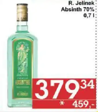 Jip R. Jelínek Absinth 70% 0,7 l. nabídka