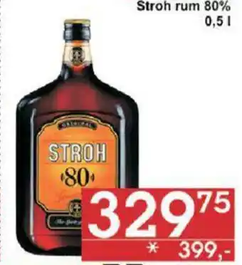 Jip Stroh rum 80% 0,5 l. nabídka