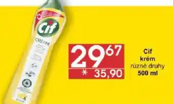Jip Cif krém různé druhy 500 ml nabídka