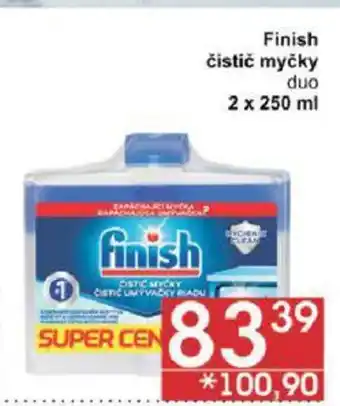 Jip Finish čistič myčky duo 2 x 250 ml nabídka