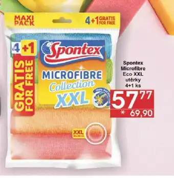 Jip Spontex Microfibre Eco XXL utěrky 4+1 ks nabídka