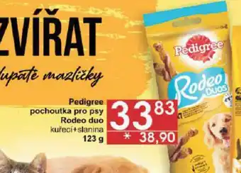 Jip Pedigree pochoutka pro psy Rodeo duo kuřecí+slanina 123 g nabídka