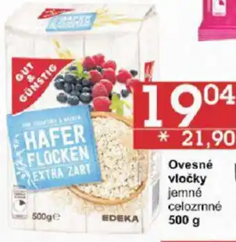 Jip Ovesné vločky jemné celozrnné 500 g nabídka