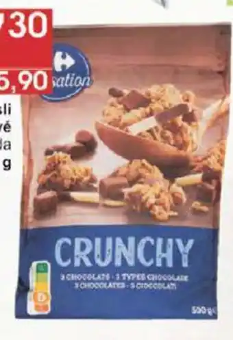 Jip Müsli křupavé čokoláda 500 g nabídka