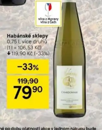 Tesco Habánské sklepy 0,75 l. nabídka