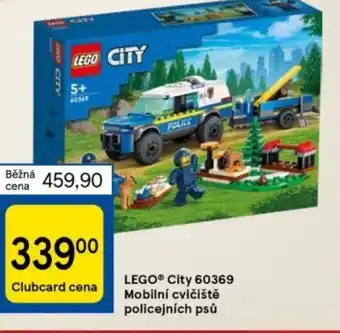 Tesco LEGO City 60369 Mobilní cvičiště policejních psů nabídka
