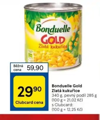 Tesco Bonduelle Gold Zlatá kukuřice 340 g nabídka