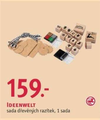 Rossmann IDEENWELT sada dřevěných razítek, 1 sada nabídka