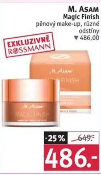 Rossmann M. ASAM Magic Finish nabídka
