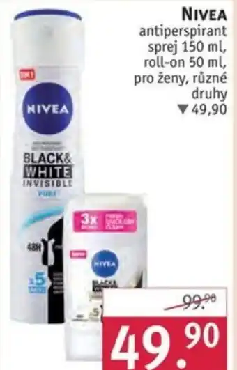 Rossmann NIVEA nabídka