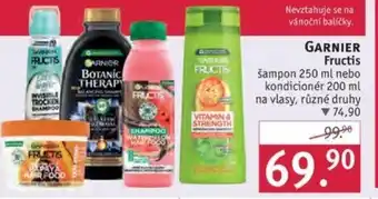 Rossmann GARNIER Fructis nabídka