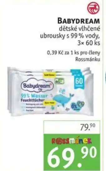 Rossmann BABYDREAM nabídka