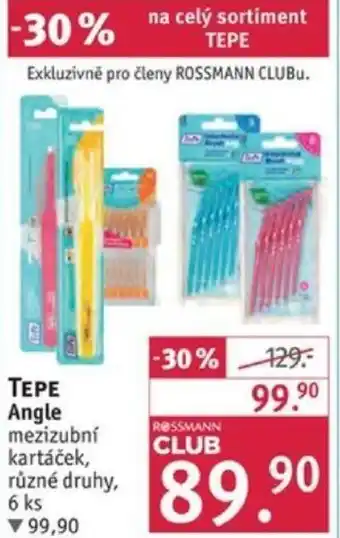 Rossmann TEPE Angle nabídka
