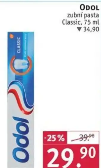 ODOL zubní pasta Classic, 75 ml
