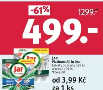 Rossmann JAR Platinum All in One nabídka