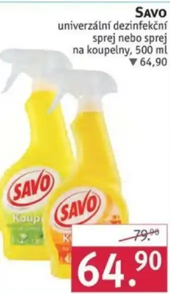 Rossmann SAVO nabídka