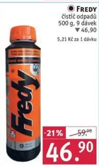 Rossmann FREDY čistič odpadů 500 g, 9 dávek nabídka