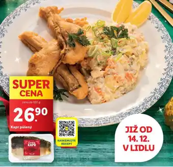 Lidl Kapr půlený nabídka
