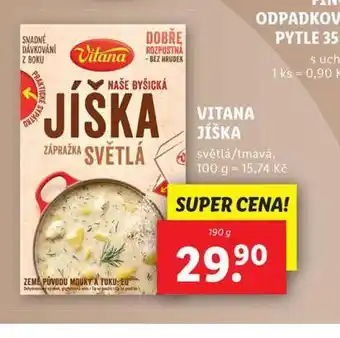 Lidl Vitana jíška nabídka