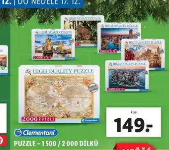 Lidl Puzzle nabídka